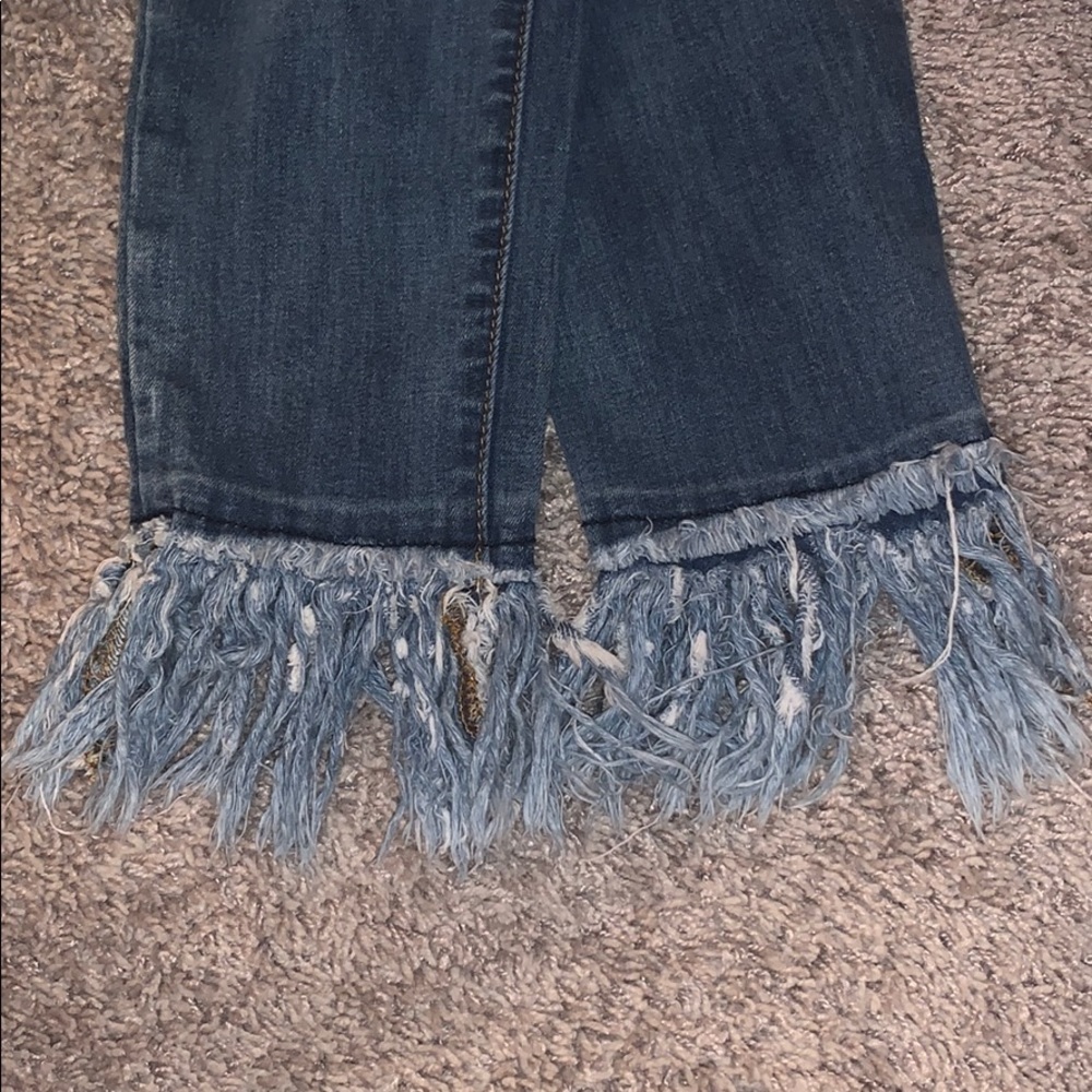 Fringe Ripped jeans - Picture 4 of 5
